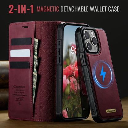 CaseMe C49 MagSafe RFID Blocking Detachable Wallet Leather Phone Case, For iPhone 13 Pro, For iPhone 13, For iPhone 12 Pro Max, For iPhone 11 Pro Max