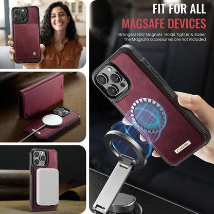 CaseMe C49 MagSafe RFID Blocking Detachable Wallet Leather Phone Case, For iPhone 12 Pro Max, For iPhone 11 Pro Max, For iPhone 11, For iPhone 11 Pro