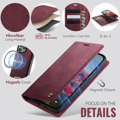 CaseMe C49 MagSafe RFID Blocking Detachable Wallet Leather Phone Case, For iPhone 12 Pro Max, For iPhone 11 Pro Max, For iPhone 11, For iPhone 11 Pro