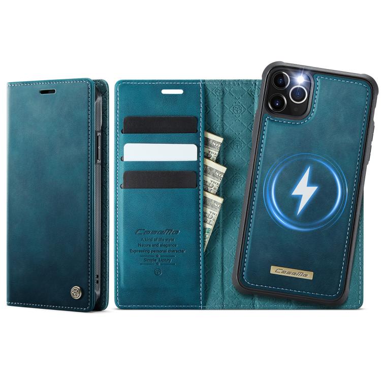 CaseMe C49 MagSafe RFID Blocking Detachable Wallet Leather Phone Case, For iPhone 13 Pro, For iPhone 13, For iPhone 12 Pro Max, For iPhone 11 Pro Max