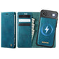 CaseMe C49 MagSafe RFID Blocking Detachable Wallet Leather Phone Case