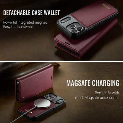 CaseMe C49 MagSafe RFID Blocking Detachable Wallet Leather Phone Case