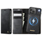 CaseMe C49 MagSafe RFID Blocking Detachable Wallet Leather Phone Case