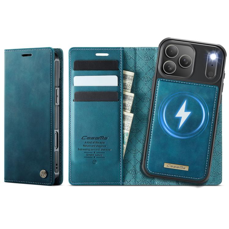 CaseMe C49 MagSafe RFID Blocking Detachable Wallet Leather Phone Case