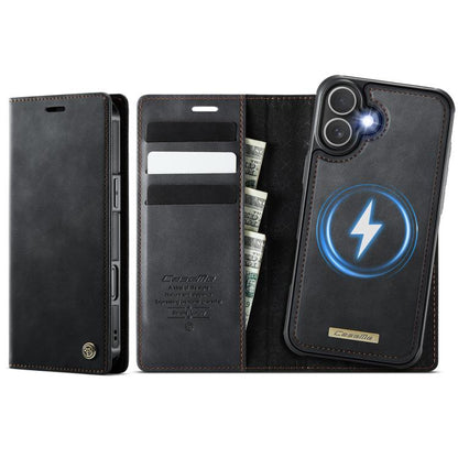 CaseMe C49 MagSafe RFID Blocking Detachable Wallet Leather Phone Case