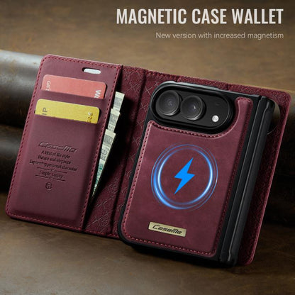 CaseMe C49 MagSafe RFID Blocking Detachable Wallet Leather Phone Case, For iPhone Duo, For iPhone 17 Pro Max, For iPhone 17 Pro, For iPhone 17