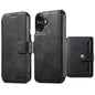 Suteni Q05S1 3-in-1 Detachable Wallet MagSafe Leather Phone Case, For iPhone 18, For iPhone 18 Pro, For iPhone 18 Pro Max, For iPhone 17 Pro Max, For iPhone 17 Pro, For iPhone 17, For iPhone Air, For iPhone 16 Pro Max