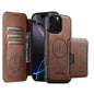Suteni Q05S3 3-in-1 Detachable Vertical Flip Wallet MagSafe Leather Phone Case, For iPhone 18, For iPhone 18 Pro, For iPhone 18 Pro Max, For iPhone 17 Pro Max, For iPhone 17 Pro, For iPhone 17, For iPhone Air, For iPhone 16 Pro Max