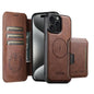 Suteni Q05S3 3-in-1 Detachable Vertical Flip Wallet MagSafe Leather Phone Case, For iPhone 16 Pro, For iPhone 16 Plus, For iPhone 16, For iPhone 15 Pro Max, For iPhone 15 Pro, For iPhone 15 Plus, For iPhone 15, For iPhone 14 Plus