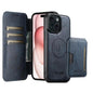 Suteni Q05S3 3-in-1 Detachable Vertical Flip Wallet MagSafe Leather Phone Case, For iPhone 16 Pro, For iPhone 16 Plus, For iPhone 16, For iPhone 15 Pro Max, For iPhone 15 Pro, For iPhone 15 Plus, For iPhone 15, For iPhone 14 Plus