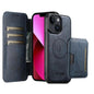 Suteni Q05S3 3-in-1 Detachable Vertical Flip Wallet MagSafe Leather Phone Case, For iPhone 14, For iPhone 14 Pro, For iPhone 14 Pro Max, For iPhone 13 Pro Max, For iPhone 13 Pro, For iPhone 13, For iPhone 12, For iPhone 12 Pro Max