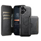 Suteni Q05S3 3-in-1 Detachable Vertical Flip Wallet MagSafe Leather Phone Case, For iPhone 18, For iPhone 18 Pro, For iPhone 18 Pro Max, For iPhone 17 Pro Max, For iPhone 17 Pro, For iPhone 17, For iPhone Air, For iPhone 16 Pro Max