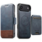 Suteni Q06S2 3-in-1 Detachable Vertical Flip Wallet MagSafe Splicing Leather Phone Case, For iPhone 18, For iPhone 18 Pro, For iPhone 18 Pro Max, For iPhone 17 Pro Max, For iPhone 17 Pro, For iPhone 17, For iPhone Air, For iPhone 16 Pro Max