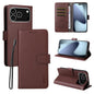 ENKAY RFID Blocking Wallet Kickstand Litchi Texture Leather Phone Case