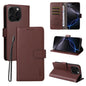 ENKAY RFID Blocking Wallet Kickstand Litchi Texture Leather Phone Case