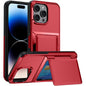Kalebol Flip Card Wallet Holder Shockproof Phone Case, For iPhone 16 Pro Max, For iPhone 16 Pro, For iPhone 16 Plus, For iPhone 16