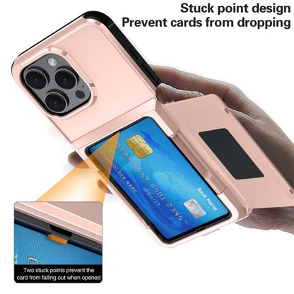 Kalebol Flip Card Wallet Holder Shockproof Phone Case, For iPhone 13 Pro Max, For iPhone 13 Pro