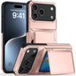 Kalebol Flip Card Wallet Holder Shockproof Phone Case, For iPhone 17 Pro Max, For iPhone 17 Pro, For iPhone 17, For iPhone Air