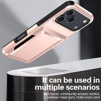 Kalebol Flip Card Wallet Holder Shockproof Phone Case, For iPhone 17 Pro Max, For iPhone 17 Pro, For iPhone 17, For iPhone Air