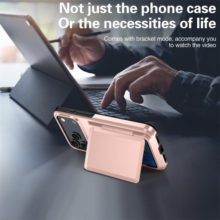 Kalebol Flip Card Wallet Holder Shockproof Phone Case, For iPhone 17 Pro Max, For iPhone 17 Pro, For iPhone 17, For iPhone Air