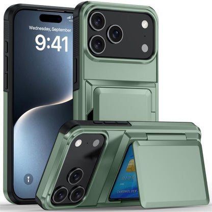 Kalebol Flip Card Wallet Holder Shockproof Phone Case, For iPhone 17 Pro Max, For iPhone 17 Pro, For iPhone 17, For iPhone Air