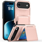 Kalebol Flip Card Wallet Holder Shockproof Phone Case, For iPhone 17 Pro Max, For iPhone 17 Pro, For iPhone 17, For iPhone Air