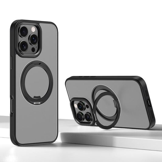 Kalebol Rotating Magnetic Holder MagSafe Phone Case, For iPhone 16 Pro Max, For iPhone 16 Pro, For iPhone 16 Plus, For iPhone 16
