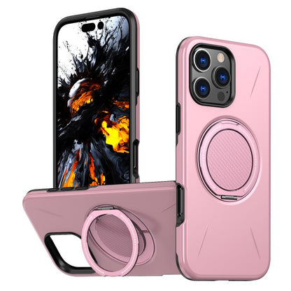 Kalebol Magnetic MagSafe Rotation Holder PC Phone Case, For iPhone 13 Pro, For iPhone 13