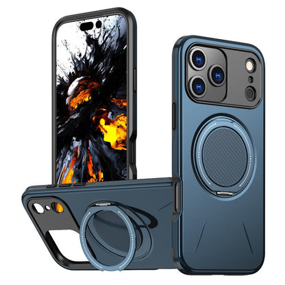 Kalebol Magnetic MagSafe Rotation Holder PC Phone Case, For iPhone 17 Pro Max, For iPhone 17 Pro, For iPhone 17