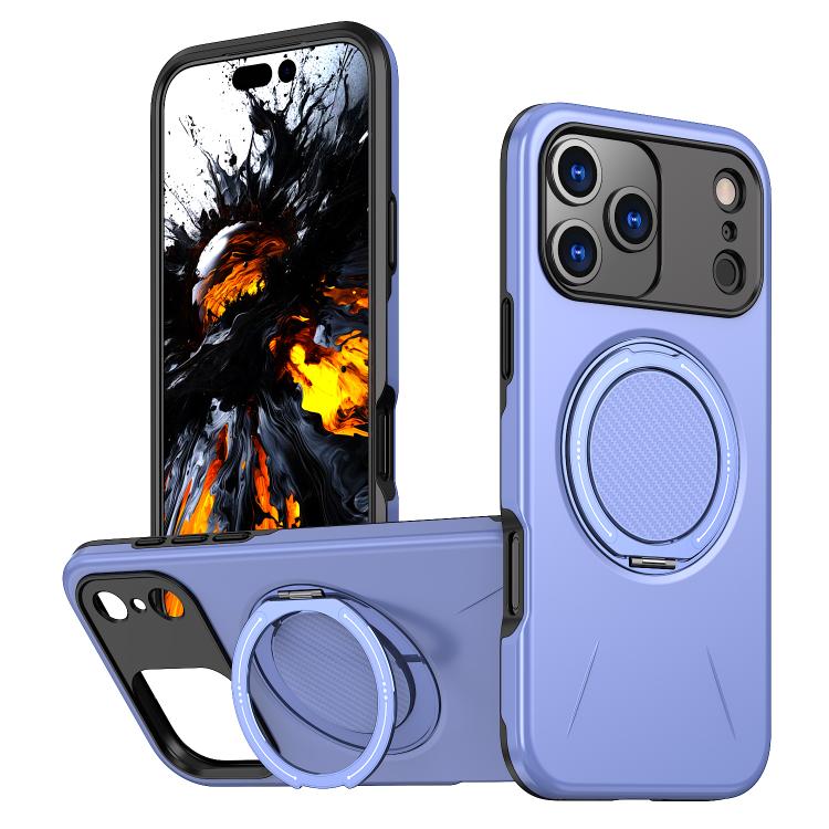 Kalebol Magnetic MagSafe Rotation Holder PC Phone Case, For iPhone 17 Pro Max, For iPhone 17 Pro, For iPhone 17