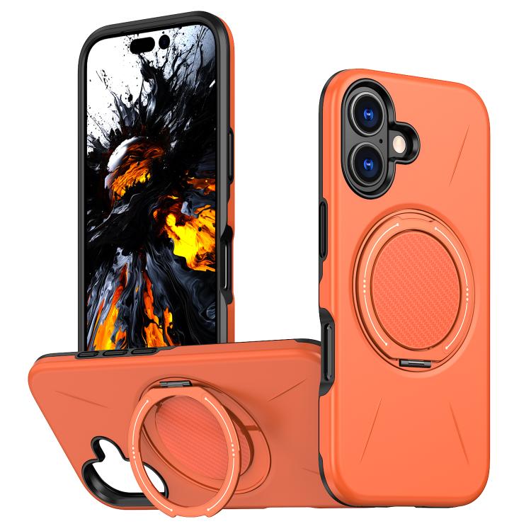Kalebol Magnetic MagSafe Rotation Holder PC Phone Case, For iPhone 17 Pro Max, For iPhone 17 Pro, For iPhone 17