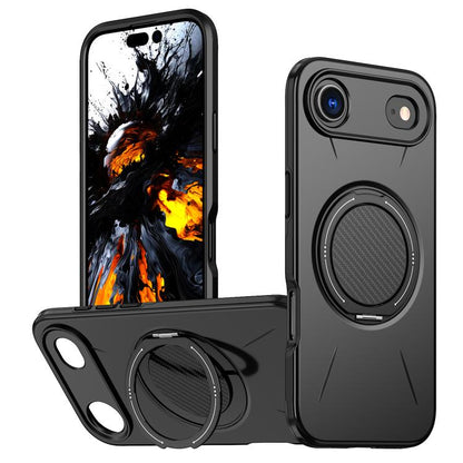 Kalebol Magnetic MagSafe Rotation Holder PC Phone Case, For iPhone Air, For iPhone 16 Pro Max, For iPhone 16 Pro