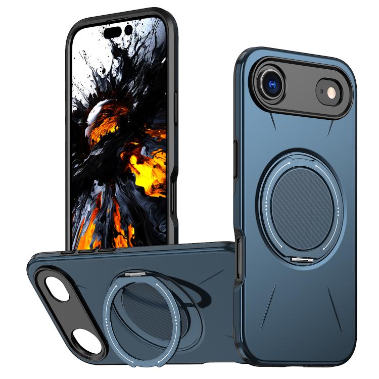 Kalebol Magnetic MagSafe Rotation Holder PC Phone Case, For iPhone Air, For iPhone 16 Pro Max, For iPhone 16 Pro
