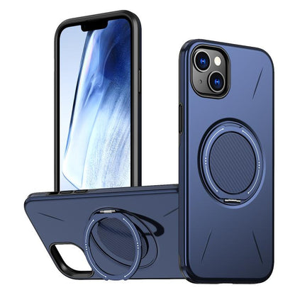 Kalebol Magnetic MagSafe Rotation Holder PC Phone Case, For iPhone 15, For iPhone 14, For iPhone 14 Pro