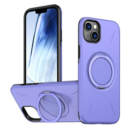 Kalebol Magnetic MagSafe Rotation Holder PC Phone Case, For iPhone 15, For iPhone 14, For iPhone 14 Pro