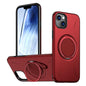 Kalebol Magnetic MagSafe Rotation Holder PC Phone Case, For iPhone 15, For iPhone 14, For iPhone 14 Pro