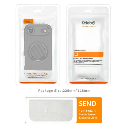 Kalebol Magnetic MagSafe Rotation Holder PC Phone Case, For iPhone Air, For iPhone 16 Pro Max, For iPhone 16 Pro