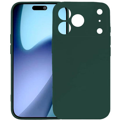 Kalebol Precise Cutouts Solid Color TPU Phone Case, For iPhone 17 Pro Max, For iPhone 17 Pro