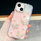 Diamond Glitter Pearl Butterfly Four-Corner Shockproof Phone Case, For iPhone 15 Pro Max, For iPhone 15 Pro, For iPhone 15, For iPhone 14