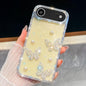 Diamond Glitter Pearl Butterfly Four-Corner Shockproof Phone Case, For iPhone 18 Pro / 17 Pro, For iPhone 18 Pro Max / 17 Pro Max, For iPhone 17, For iPhone 17 Air