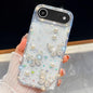 Diamond Glitter Pearl Butterfly Four-Corner Shockproof Phone Case, For iPhone 18 Pro / 17 Pro, For iPhone 18 Pro Max / 17 Pro Max, For iPhone 17, For iPhone 17 Air
