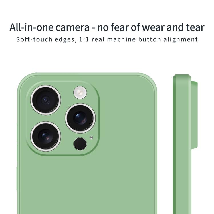MOFI Caring Soft Shell Liquid Silicone Skin Feel Phone Case, For iPhone 16 Pro, For iPhone 16 Plus