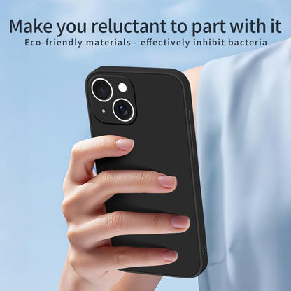 MOFI Caring Soft Shell Liquid Silicone Skin Feel Phone Case, For iPhone 15, For iPhone 14 Plus