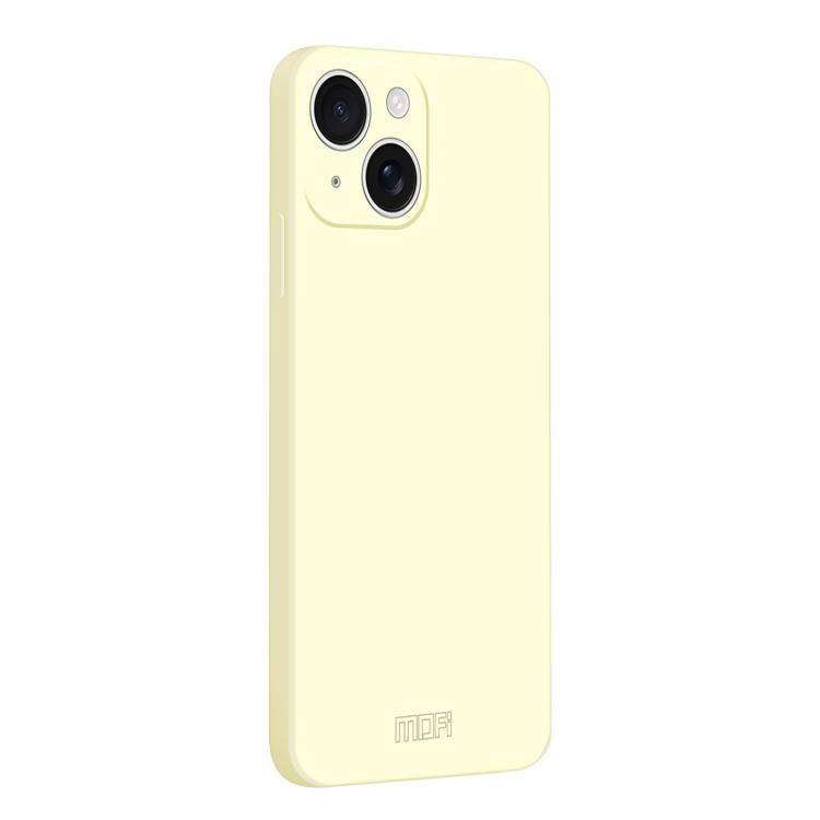 MOFI Caring Soft Shell Liquid Silicone Skin Feel Phone Case, For iPhone 15, For iPhone 14 Plus