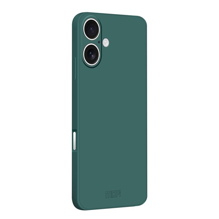 MOFI Caring Soft Shell Liquid Silicone Skin Feel Phone Case, For iPhone 16 Pro, For iPhone 16 Plus