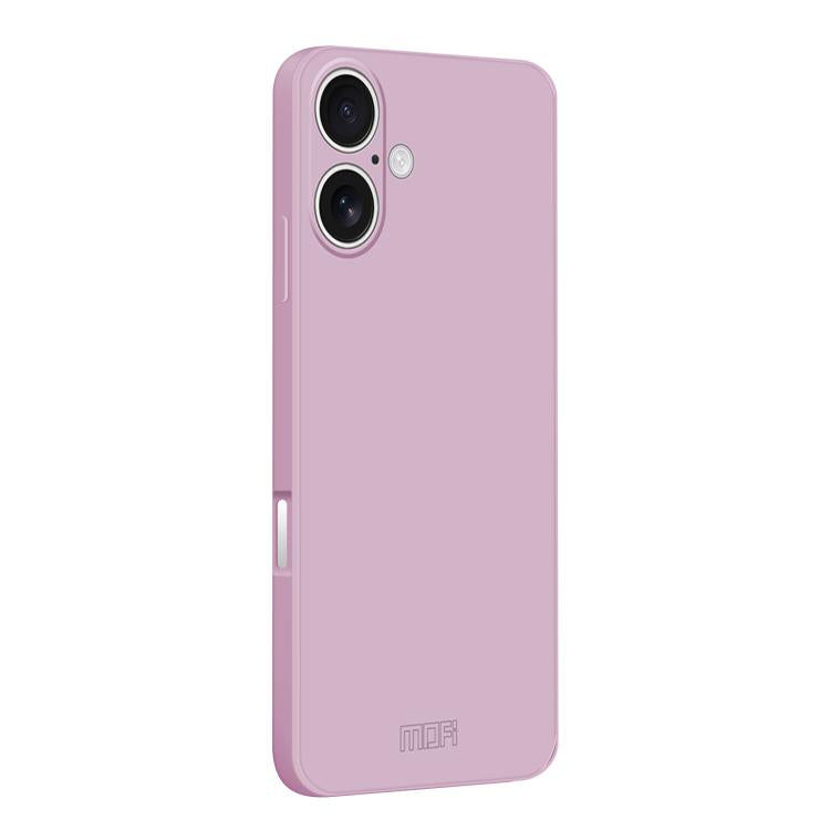 MOFI Caring Soft Shell Liquid Silicone Skin Feel Phone Case, For iPhone 16 Pro, For iPhone 16 Plus
