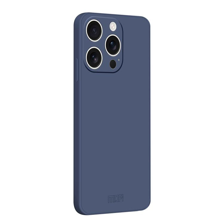 MOFI Caring Soft Shell Liquid Silicone Skin Feel Phone Case, For iPhone 15 Pro, For iPhone 15 Plus