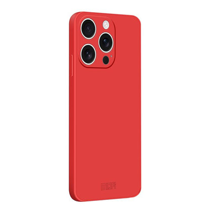 MOFI Caring Soft Shell Liquid Silicone Skin Feel Phone Case, For iPhone 15 Pro, For iPhone 15 Plus