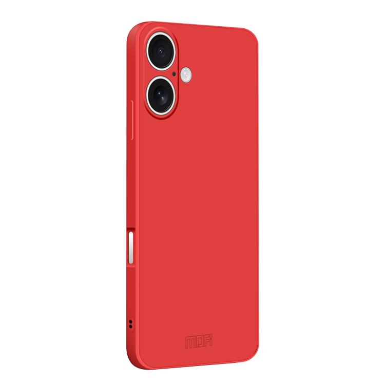 MOFI Caring Soft Shell Liquid Silicone Skin Feel Phone Case, For iPhone 18, For iPhone 18 Pro