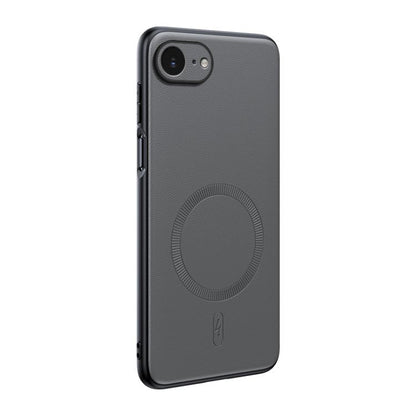 Plain Leather MagSafe Shockproof Phone Case, For iPhone 17 Pro Max, For iPhone 17 Pro, For iPhone 17, For iPhone Air, For iPhone 16e, For iPhone 16 Pro Max